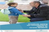 Draaiboek opvang van schoolkinderen – versie 24 maart 2024 · Ook andere sectoren die met schoolkinderen werken (onderwijs, jeugd, cultuur, sport…) maken richtlijnen op die rekening