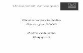 Onderwijsvisitatie Biologie 2005 Zelfevaluatie Rapportsdemey/Visitatie/... · 2008. 3. 17. · KMDA Koninklijke Maatschappij voor Dierkunde Antwerpen (Zoo) KULeuven Katholieke Universiteit