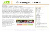 Boomgehoord · 2015. 3. 27. · Kbs De Boomgaard Boomgehoord Maandbrief april 2015, nr. 7 2014-2015 Beste ouders, verzorgers, kinderen en collega’s, Het voorjaar zit al weer goed