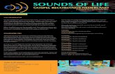 SoundS of lifE - Gospel Recordings · 2016. 3. 29. · 4e jaargang nr. 3 SEPTEMBER 2011 SoundS of lifE Verder in dit nummer: Saber (=weten) voor nieuwe gelovigen in Congo 2 Een noorse