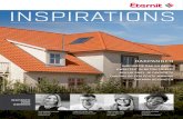 INSPIRATIONS - Build for Life...Eternit keramische dakpannen worden uit eerste keuze Duitse klei ontgonnen uit eigen kleigroeves. Het productie- proces wordt gecontroleerd van a tot