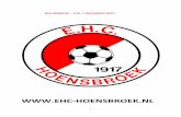  · 2011. 1. 14. · EHC/Heuts is onder leiding van regisseur Haeldermans de best voetballende ploeg op het hobbelveld. Een ruime overwinning had in het vat gezeten, maar door het