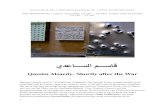 Qassim Alsaedy- Shortly after the War - WordPress.com · 2013. 5. 21. · 3 Qassim Alsaedy, Rhythms in White, assemblage van dobbelstenen, 1999 persoonlijke abstracte beeldtaal ontwikkeld,