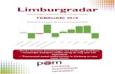 Limburgradar · POM Limburg 3 Limburgradar editie februari 2018 1. Limburgradar ... editie van de Limburgradar. Evolutie 3e kwartaal 2017 t.o.v. het 3e kwartaal 2016 -20-15-10-5 0