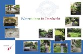 Watertuinen in DordrechtWatertuinen in Dordrecht Bewoners worden waterbeheerders in eigen tuin Een project van de gemeente Dordrecht, STOWA, RIONED en het Stimuleringsfonds voor Architectuur.