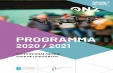 PROGRAMMA - Home | ONZ · 2020. 7. 9. · Wiskunde D in wetenschap 33 Burgerschapsvorming 34 Scholennetwerk wiskunde 35 Meer gedaan krijgen als TOA met betere communicatie 36 DIGItale