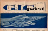 G.I.C. Post, No.2, 1e jaargang, Mei 1947 · 2020. 5. 17. · de doorsnede van de straal en daarmede ook de afbeelding op het scherm een af-afwijking van de cirkelvorm. Dit kan gere-duceerd