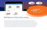 Belgium Hockey app - Sportlink...worden tevens op het DWF geplaatst. Officials met een app account krijgen deze wedstrijd in hun persoonlijke programma. 9 Raadplegen wedstrijdinformatie