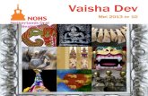 Vaisha Dev - NOHS · 2013. 8. 26. · Vaisha Dev wordt uitgegeven door de Netherlands Oral Health Society. Donateurs van de NOHS ontvangen Vaisha Dev kosteloos. Door specifieke sponsoring