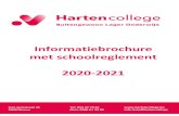 Informatiebrochure met schoolreglement 2020-2021 · 2020. 9. 3. · Voor- en naschoolse opvang: ... Fris- , sport- en energydranken zijn verboden! 11 2.6. Buitenbeentjes en de website