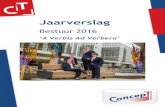 Ad Verbera’ - Amazon S3...Jaarverslag Bestuur 2016 ConcepT 3 Voorwoord Bestuur 2016 heeft de eer en het genoegen gehad om een jaar lang de mooiste studievereniging van Nederland