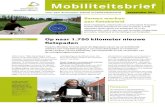 Mobiliteitsbrief P 309279 Afgiftekantoor Turnhout...14e jaargang, nr 126 · verschijnt maandelijks behalve in juli en augustus Mobiliteitsbrief voor een duurzaam lokaal mobiliteitsbeleid