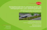 Pesticidenreductie in openbaar groen: de haalbaarheid voor ...€¦ · het opstellen van een afwegingskader voor verkeersgeleiders. Abstract Naar aanleiding van de nieuwe wetgeving