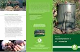 Vlaamse Compostorganisatie vzw Thuiscomposteren in het … · 2021. 2. 2. · Download of bestel de vlaco-brochure ‘Thuiscomposteren in de kringlooptuin’. Vlaamse Compostorganisatie