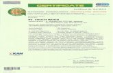 Exaco Trading - Greenhouses | Composters | Rain Barrels | Garden … · 2018. 12. 13. · Komite Akreditasi Nasiona' Lembaga Verifikasi Legalitas Kayu LVLK-002.lDN SCI -2007 A Certificate