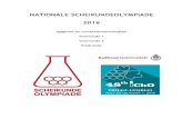 NATIONALE SCHEIKUNDEOLYMPIADE 2016 · 2016. 7. 30. · Reactiesnelheid en evenwicht 13 Als ammoniak wordt verbrand, treedt de volgende reactie op: 4 NH 3 + 5 O 2 → 4 NO + 6 H 2