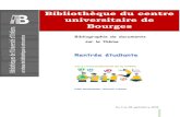 Bibliothèque du centre universitaire de Bourges · 2018. 9. 3. · Casteilla, 2013. Mémotech. ISBN 978-2-7135-3546-8. 670 BAR CHEVALIER, André. Guide du dessinateur industriel