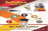 DAV PUBLIC SCHOOL, BURLA - Managed By 2020-21.pdf · 2021. 3. 20. · DAV PUBLIC SCHOOLS, ODISHA ZONE - II CLASS - VIII. 3 1. There will be Three Periodic Tests & one Annual Examination.