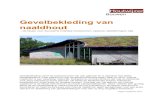 Gevelbekleding van naaldhout - De Hillegomse · 2020. 5. 25. · Pagina 1 Houtwijzer Bouwen Gevelbekleding van naaldhout - de keuze voor duurzame Inlandse houtsoorten, opbouw, detaillering
