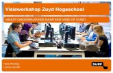Visieworkshop Zuyd Hogeschool · 2018. 3. 5. · De ELO of LMS binnen de DLWO. De samengestelde leeromgeving. Voorstel componenten Portaal Tools voor samenwerken • Portaal Toetsen