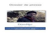 Dossier de presse - CMTRA · 2021. 3. 17. · Voici l’essence même du premier opus solo Tinga, Attachements de l’étonnant auteur compositeur DomNjo (Dominique NJOH de son vrai