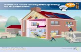 Premies voor energiebesparing VEA 2012 in Vlaanderen · 2012. 4. 3. · In de lijst achteraan in deze brochure (blz. 30 en 31) kunt u nagaan wie in uw gemeente de elektriciteits-distributienetbeheerder