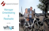 Manager Ontwikkeling Realisatie - Whyz...Een complexe, grootstedelijke omgeving een uitdaging vindt. Een zichtbare bijdrage wil leveren aan wonen in de stadsregio Rotterdam. Een sterke