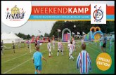 2019 Presentatie Weekendkamp · 33steWeekendkamp –30 mei t/m 2 juni 2019 Kampregels (1) •Het kamp staat in het teken van gezelligheid& sportiviteit •Wees een goed voorbeeld