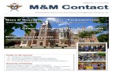 Jaargang 23 Nr 2 Juni 2018 M&M Contact · M & M C o n t a c t 2 / 2 0 1 8 | 3 Waarde Mars & Mercurius leden en sympathisanten, In de vakantiemaanden staan onze activiteiten traditioneel