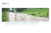 Evaluatie wateroverlast Zuid- en Midden-Limburg juni 2016 ......2. Een snelle korte piekgolf in de Geul op 6 juni 2016 3. Hevige neerslag in Midden Limburg op 7 juni 2016 4. Korte