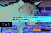 programma hangerijn voorjaar 2014 - Stad Brugge · 2014. 12. 18. · Hoeve Hangerijn stelt voor programma voorjaar - zomer 2014 v.u. j. coens, stadssecretaris, burg 12, b-8000 brugge