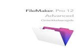 FileMaker Pro Advanced Development GuideDe FileMaker Pro Advanced-licentieovereenkomst biedt u de mogelijkheid om een onbeperkt aantal FileMaker Pro runtime-databaseoplossingen royaltyvrij