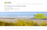 Programmaboekje · 2021. 6. 22. · Programmaboekje Zaterdag 19 oktober 2019 Gent ... Organisator van de Dag van het Gevoel 2009 en 2013, met respectievelijk 400 en 600 deelnemers