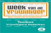 Toolbox - Vlaams Steunpunt Vrijwilligerswerk · 2018. 1. 8. · vrijwilligerwerk@vsvw.be en we nemen dit eventueel op in de volgende editie van deze toolbox. Want anderen kunnen zeker