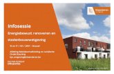Infosessie - Vlaanderen · 2020. 1. 20. · Voor sommige projecten volstaat een melding, o.a.: voor handelingen met stabiliteitswerken die uitgevoerd worden binnen in gebouwen, als