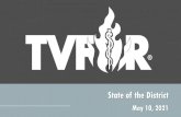 State of the District · 2021. 5. 7. · idad de TVF&R - febrero de 2021 GENARO ESPARZA Capitáh- Tualatin Valley Fire & Rescue . EMS 2,567 82.2% 2,239 71.7% Structure Fires FIRE