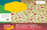 Programma najaar - Essegem · 2014. 8. 22. · Iedereen kan de Paspartoe aankopen. De kaart kost 5€ voor volwassenen, 2€ voor jongeren tot 26 jaar en is gratis voor mensen in