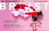 DE MAASHORST FEBRUARI … De... · glossy magazine. Reden genoeg om vanaf nu samen te˜werken met Theater.nl, ... van glossy magazines die 38 verschillende edities uitgeeft in Nederland,