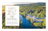 DOOR EVY VAN ELSACKER - Les Sorbiers · 2020. 12. 25. · DE LOKROEP VAN DE NATUUR Hotels in de natuur zijn opvallend sterk in trek. Zeker als ze nieuw zijn en op een gigantisch groen