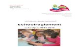 BS H. Conscience Stuiverstraat 81 8400 Oostendeschoolreglement schooljaar 2015-2016 !! pagina 2 !! ! SCHOLENGROEP AAN ZEE • MISSION STATEMENT VAN DE SCHOLENGROEP AAN ZEE VOOR HET
