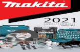 2021...2021 H.O.: Makita Power Tools India Pvt. Ltd. Unit II Sy. Nos. 93/3 & 93/4, Koralur village, Kasaba Hobli, Hoskote Taluk, Bengaluru - 560067 Tel: +91-80-2205-8200, Fax: +91-80-2854-9007