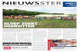 NS wk2 2018 - De NieuwsSter...Sloep zoekt voorzitter Vervolg van pagina 1 De Spelletjesmiddag van de Zonnebloem is zaterdag 13 ja-nuari a.s. van 14.00 tot 16.00 uur in het Grand Café