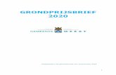 Grondprijsbrief 2020 Weert definitief...3 1. INLEIDING Jaarlijks stelt de raad in een geactualiseerde grondprijsbrief de kaders vast waarbinnen het college van burgemeester en wethouders