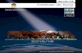 CATÁLOGO DE TOROS - BAS · Semen Holstein, Genética, Toros …bas-sl.com/files/GGI-ES-CATALOGO 2015_16-WEB.pdf · 2015. 10. 27. · genómicas disponibles, aumentando así la fiabilidad