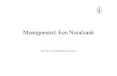 Management: Een Noodzaak
