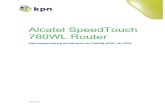 Alcatel SpeedTouch 780WL Router - Antwoorden zoeken