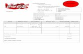 Coca-cola company Betaaldeconomische- · PDF file 2018. 8. 31. · Factuur Coca-cola company BE43 0000 0000 0101 Adres: Meiboomlaan 330 Roeselare ... Media Markt BE 23 0000 0000 0303