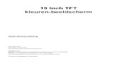 19 Inch TFT kleuren-beeldscherm