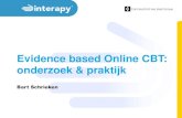 Evidence based Online CBT: onderzoek & praktijk