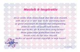Muziek & inspiratie